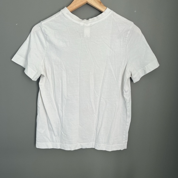 H&M White California Print Short Sleeve Tee - Picture 3 of 6